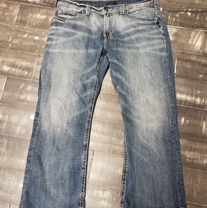 Mens Silver Craig Jeans